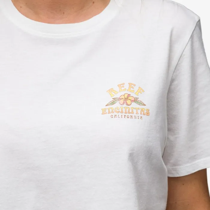 Women Reef TShirts Tanks and Dresses Super Crop Tee Marshmellow