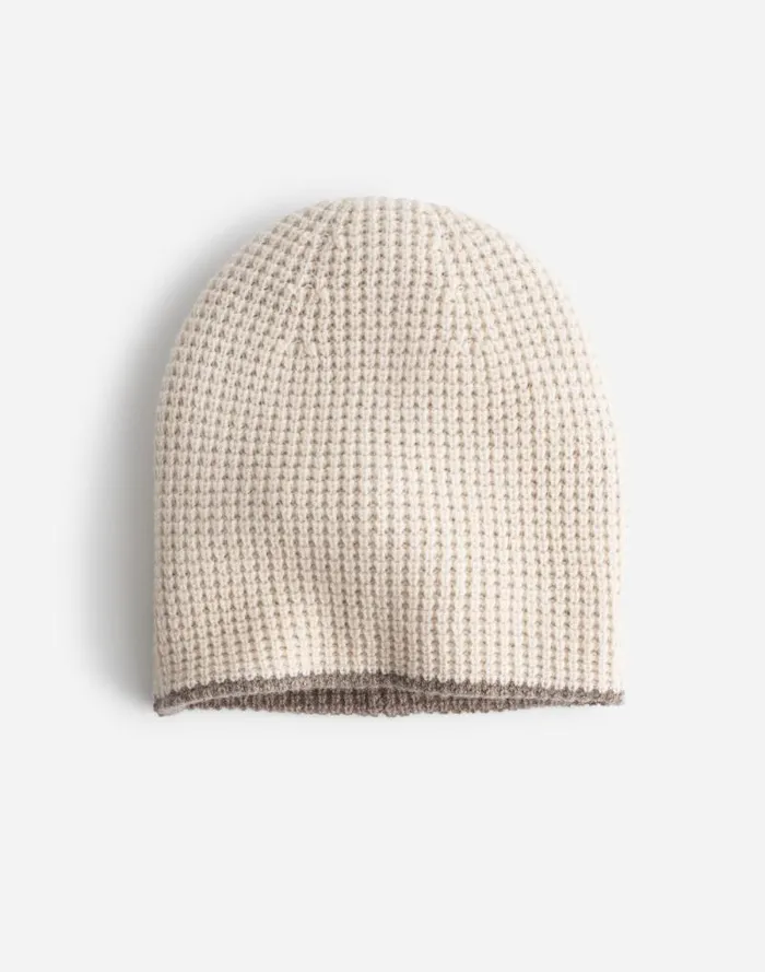 Women Reversible Beanie In SoftWool Granola Madewell Hats