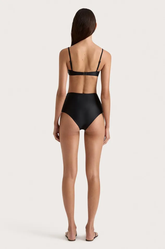 Women Reyes Bikini Bottom Black Faithfull The Brand Swim Women Reyes Bikini Bottom Black Faithfull The Brand Swim