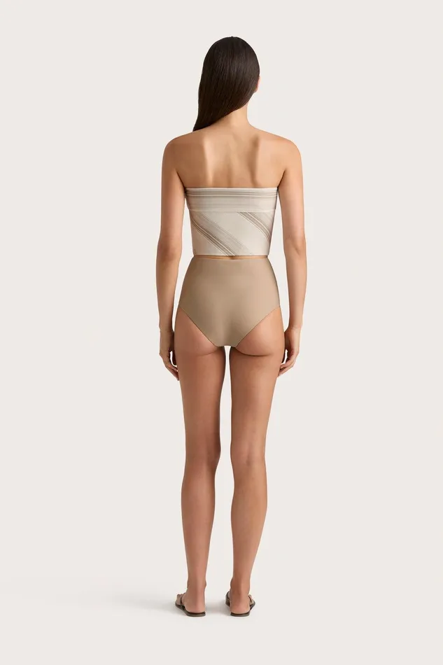 Women Reyes Bikini Bottom Taupe Faithfull The Brand Swim Women Reyes Bikini Bottom Taupe Faithfull The Brand Swim