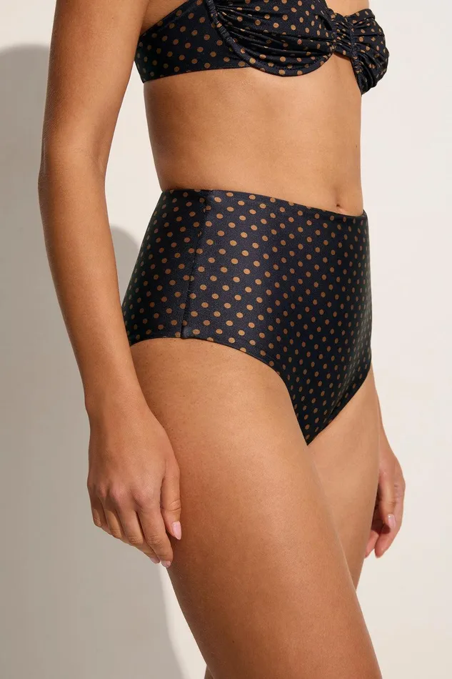 Women Reyes Bikini Bottoms Ludovica Polka Dot 8211 Final Sale Faithfull The Brand Swim