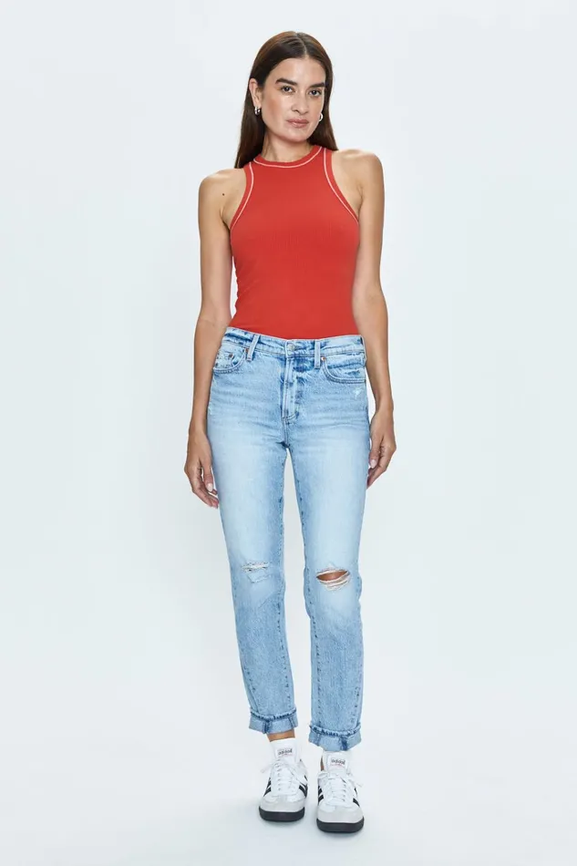 Women Riley Mid Rise Girlfriend Jean 8211 Normandy Vintage Pistola Denim Denim Women Riley Mid Rise Girlfriend Jean 8211 Normandy Vintage Pistola Denim Denim