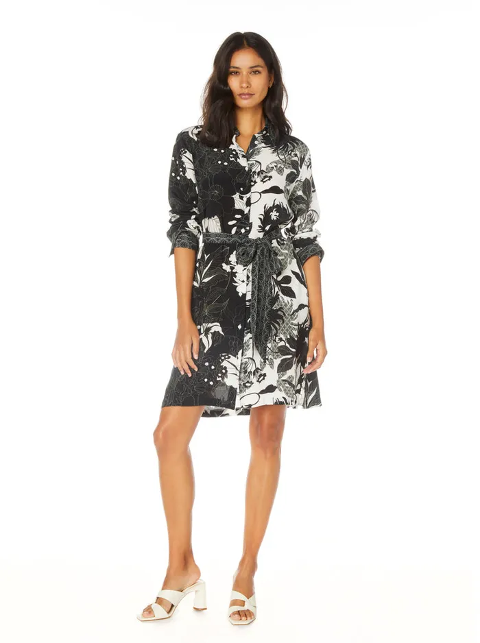 Women Robert Graham Dresses CHARLOTTE DRESS BLACK