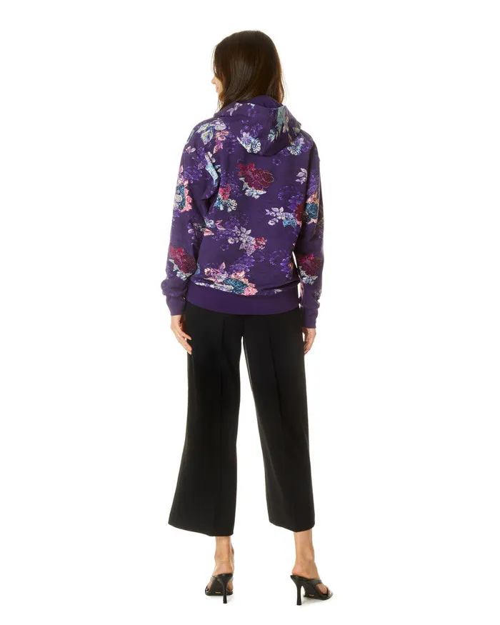 Women Robert Graham Jackets CAPRI HOODIE DARK PURPLE