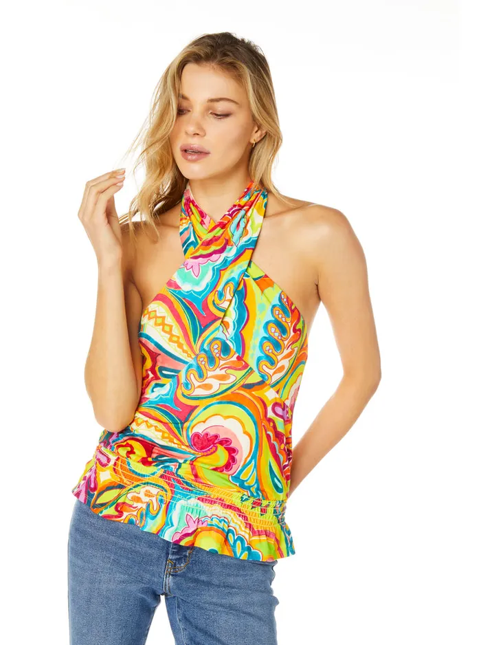 Women Robert Graham Tops JADE BLOUSE MULTI
