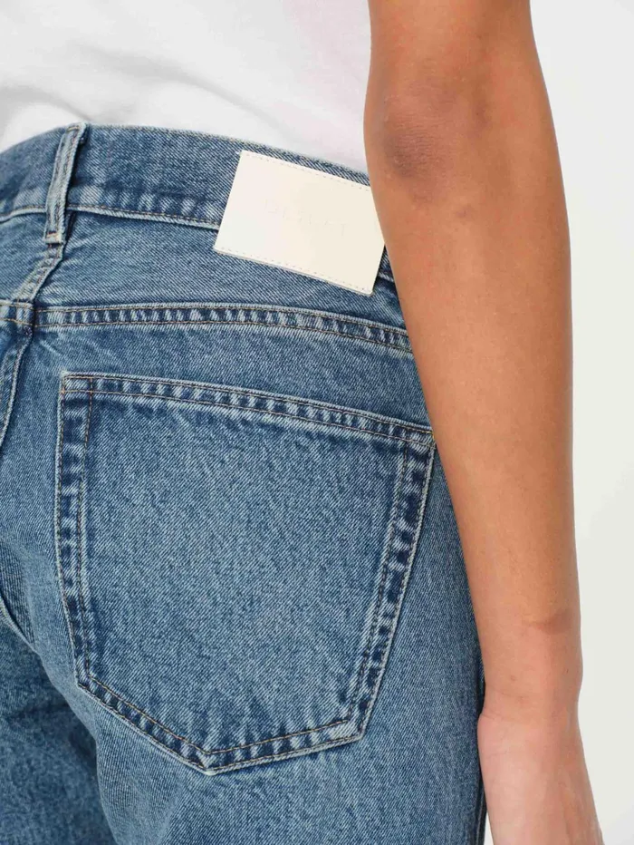 Women Romie Straight Mid Rise Jeans DL1961 Straight