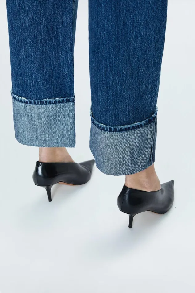 Women Ryder High Rise Cuffed Jean 8211 Fulton Pistola Denim Denim