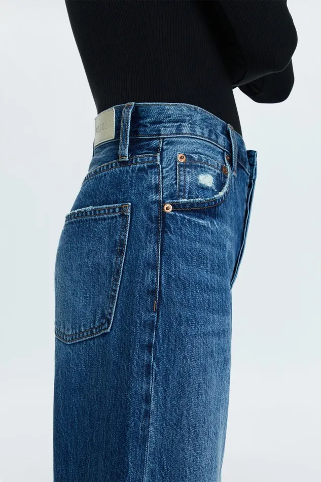Women Ryder High Rise Cuffed Jean 8211 Fulton Pistola Denim Denim