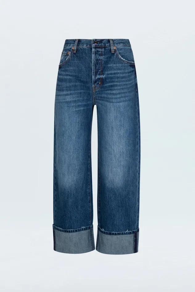 Women Ryder High Rise Cuffed Jean 8211 Fulton Pistola Denim Denim