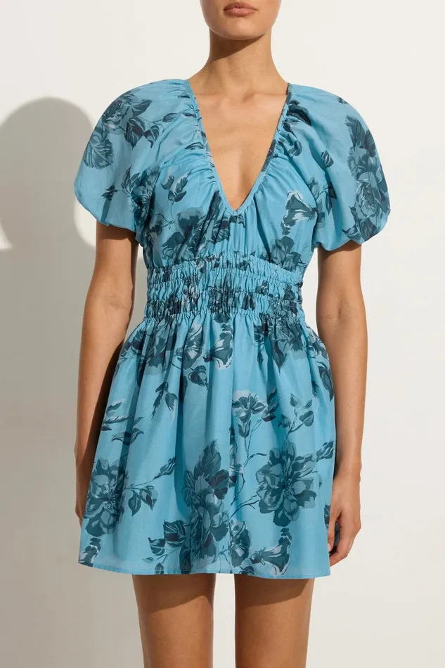 Women Salone Mini Dress Cierra Floral Faithfull The Brand Dresses Women Salone Mini Dress Cierra Floral Faithfull The Brand Dresses