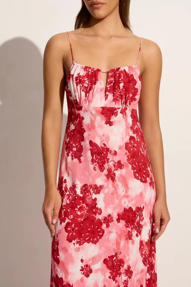Women San Paolo Midi Dress Rosella Floral 8211 Final Sale Faithfull The Brand Midi Dresses Women San Paolo Midi Dress Rosella Floral 8211 Final Sale Faithfull The Brand Midi Dresses