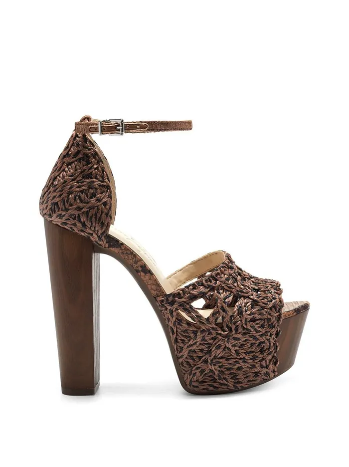 Women Sandals Jessica Simpson Dessie Platform Sandal In Caramel and Black Caramel And Black Rattan Women Sandals Jessica Simpson Dessie Platform Sandal In Caramel and Black Caramel And Black Rattan