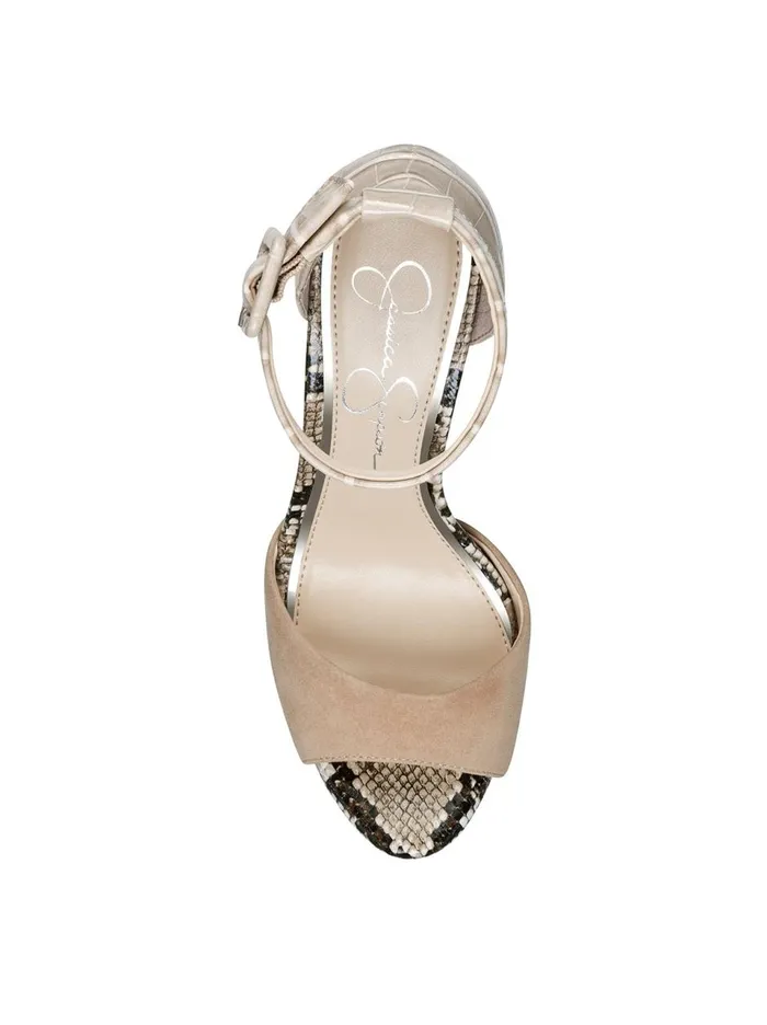 Women Sandals Jessica Simpson Divene Sandal In Almond Almond