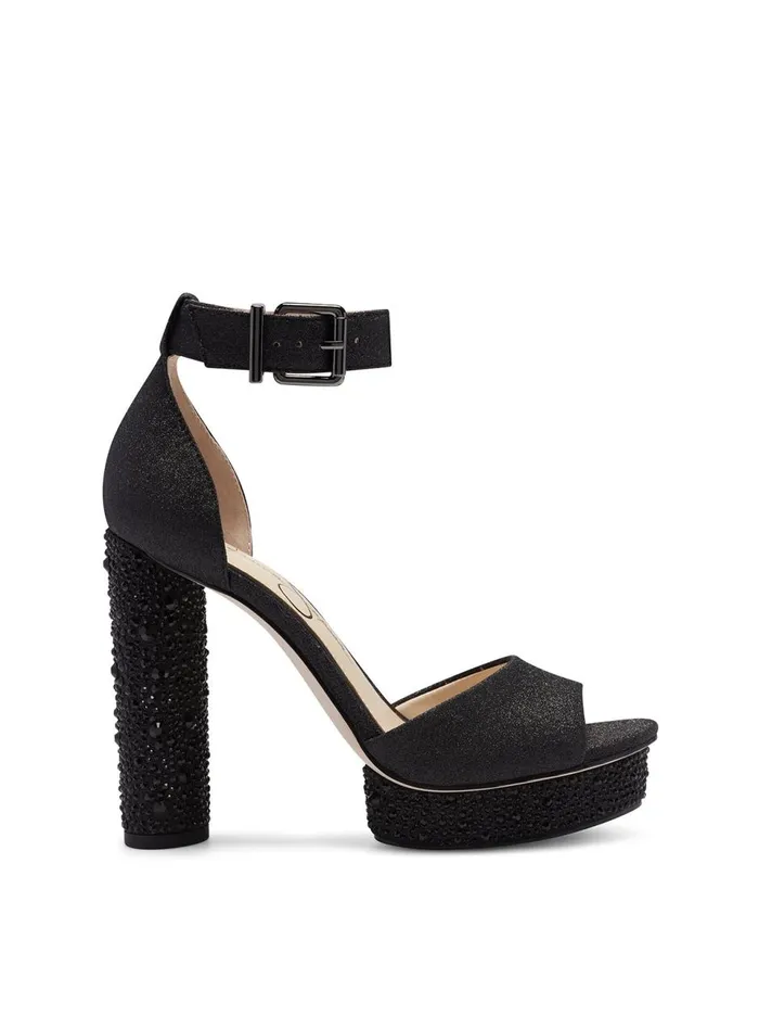 Women Sandals Jessica Simpson Everyn Platform Sandal In BlackSparkle Black Sparkle Women Sandals Jessica Simpson Everyn Platform Sandal In BlackSparkle Black Sparkle