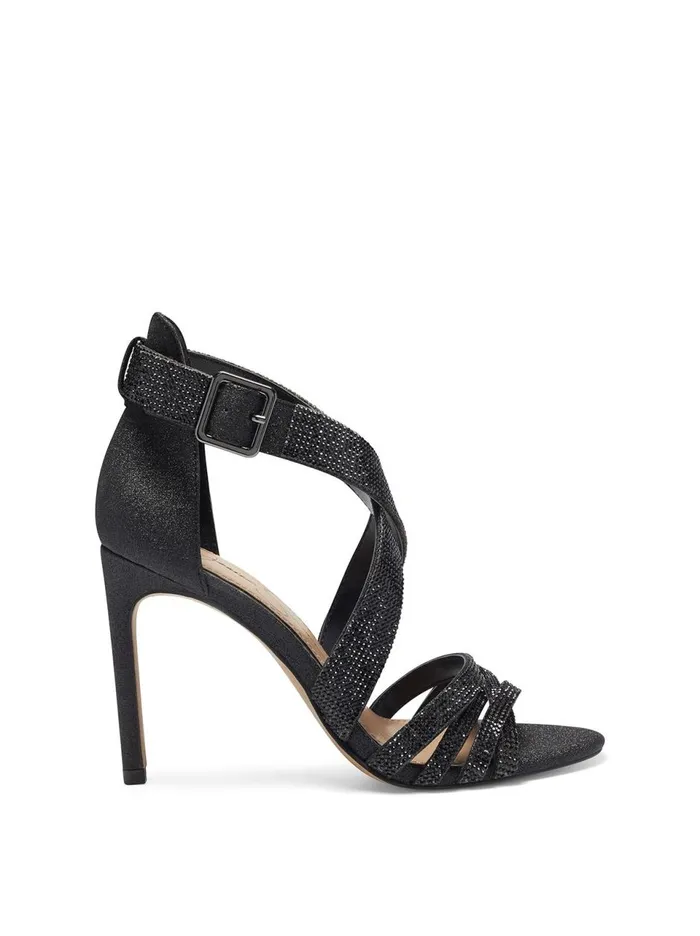 Women Sandals Jessica Simpson Mahley High Heel In Black Black