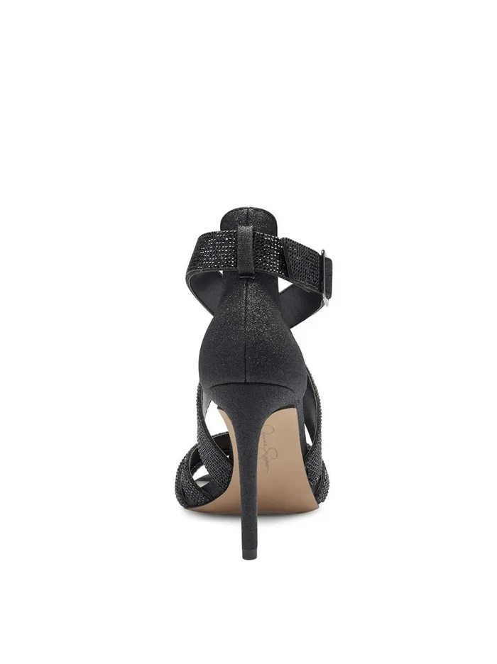 Women Sandals Jessica Simpson Mahley High Heel In Black Black