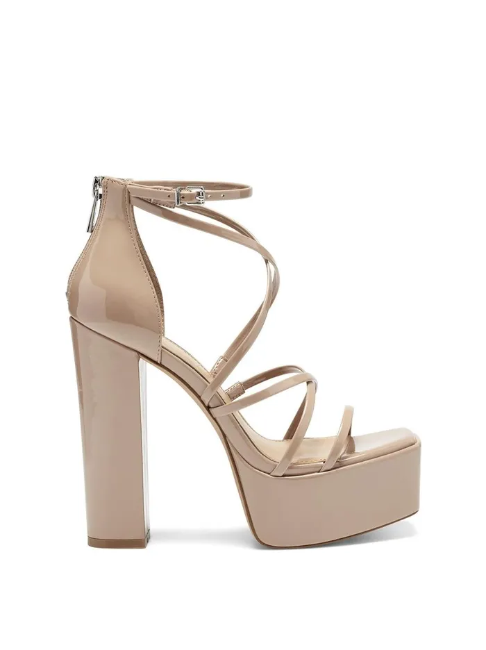 Women Sandals Jessica Simpson Mirelle High Heel In Sand Sand