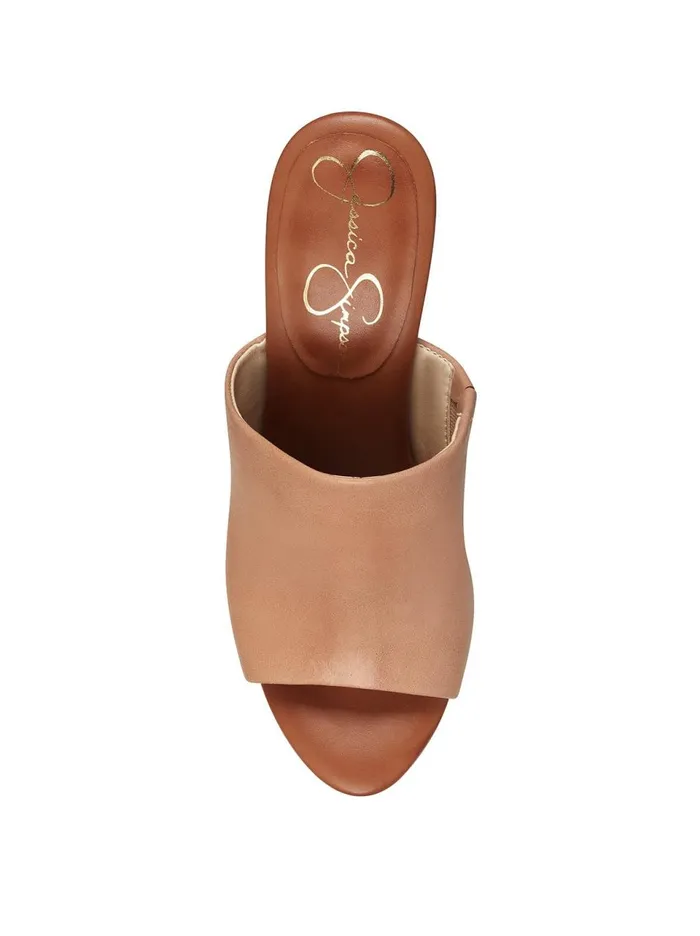 Women Sandals Jessica Simpson Shelbie Platform Slide In Natural Totally Natural
