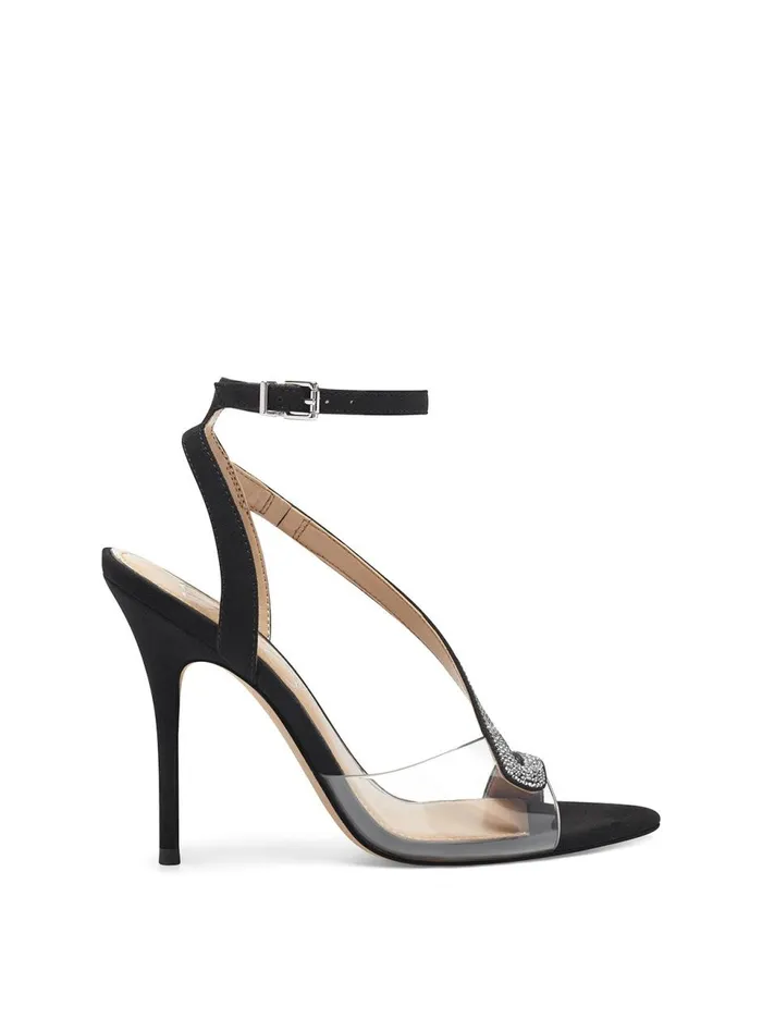 Women Sandals Jessica Simpson Whitley High Heel In Black Black
