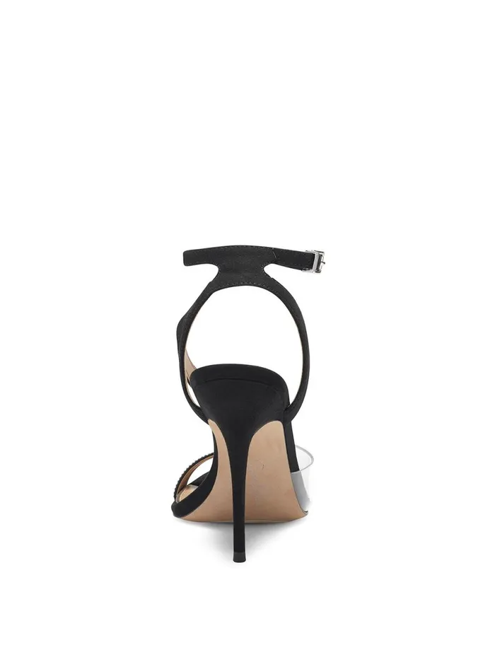 Women Sandals Jessica Simpson Whitley High Heel In Black Black