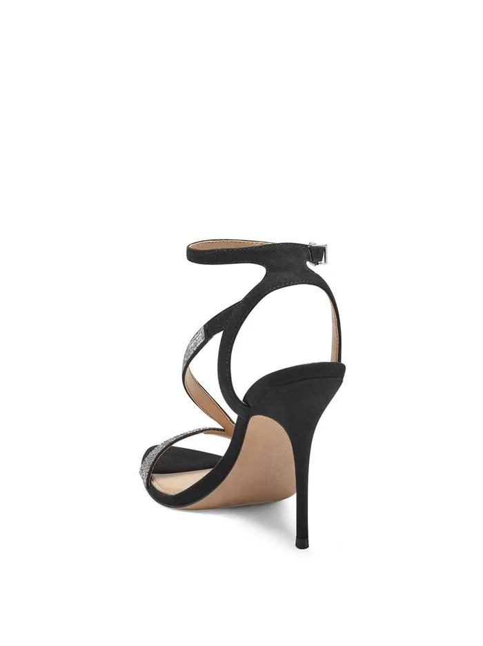 Women Sandals Jessica Simpson Whitley High Heel In Black Black