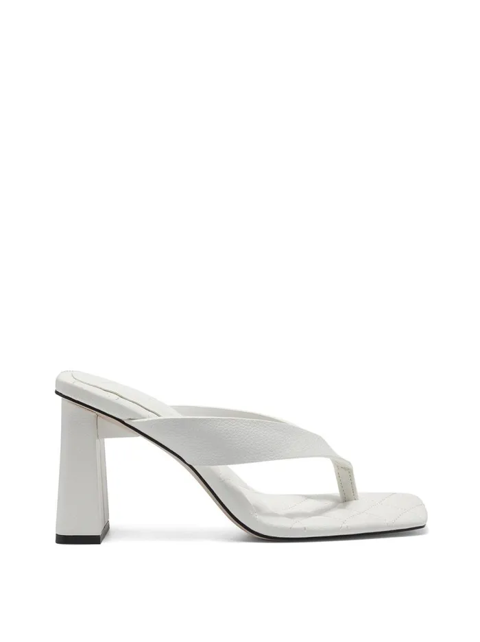 Women Sandals Jessica Simpson Zayde Thong Slide In White Bright White