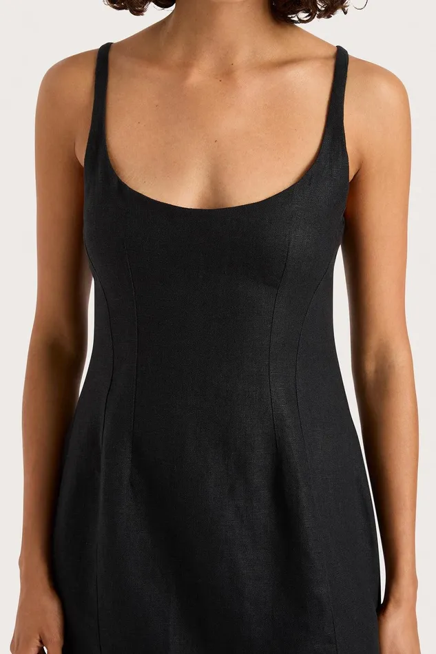 Women Sanne Mini Dress Black Faithfull The Brand Dresses Women Sanne Mini Dress Black Faithfull The Brand Dresses