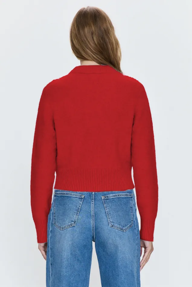 Women Sara Sweater 8211 Rouge Pistola Denim Sweaters and Knits