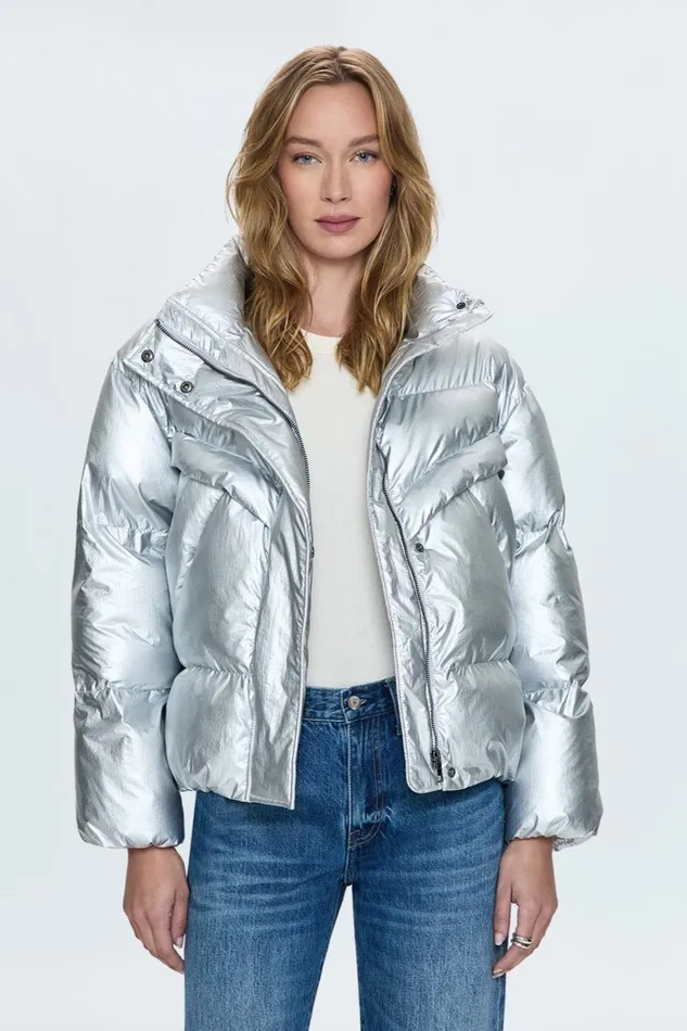 Women Sascha Puffer 8211 Disco Pistola Denim Jackets and Outerwear