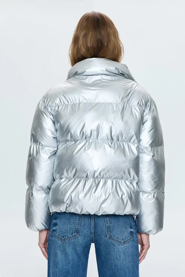 Women Sascha Puffer 8211 Disco Pistola Denim Jackets and Outerwear