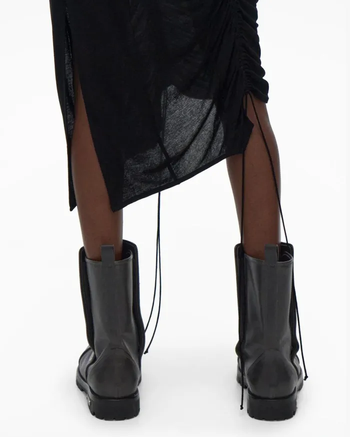 Women Scala Skirt Basalt Black Helmut Lang Skirts