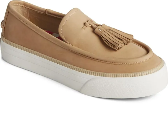 Women Sea Sailor Platform Sneaker Tan Sperry Flats and Loafers Women Sea Sailor Platform Sneaker Tan Sperry Flats and Loafers