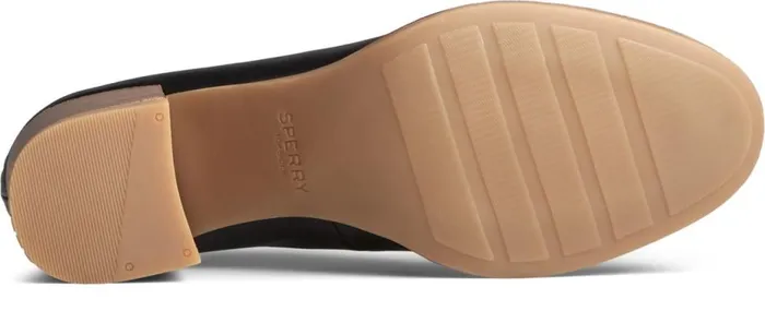 Women Seaport Penny Heel Leather Loafer Black Sperry Flats and Loafers Women Seaport Penny Heel Leather Loafer Black Sperry Flats and Loafers