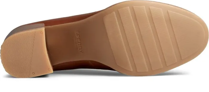 Women Seaport Penny Heel Leather Loafer Tan Sperry Flats and Loafers Women Seaport Penny Heel Leather Loafer Tan Sperry Flats and Loafers