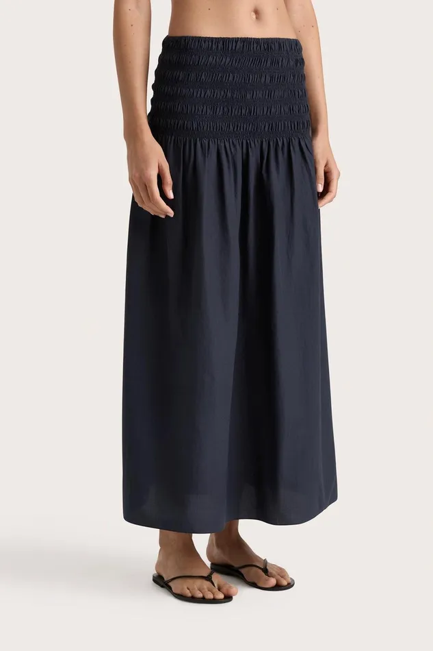 Women Seine Skirt Midnight Faithfull The Brand Skirts and Shorts
