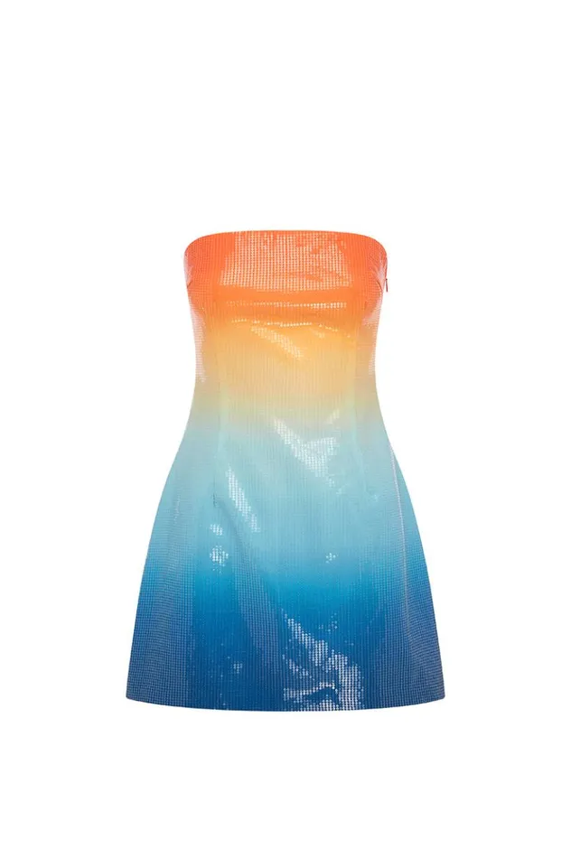 Women Sequin Dresses Runaway The Label IBIZA MINI DRESS Multi