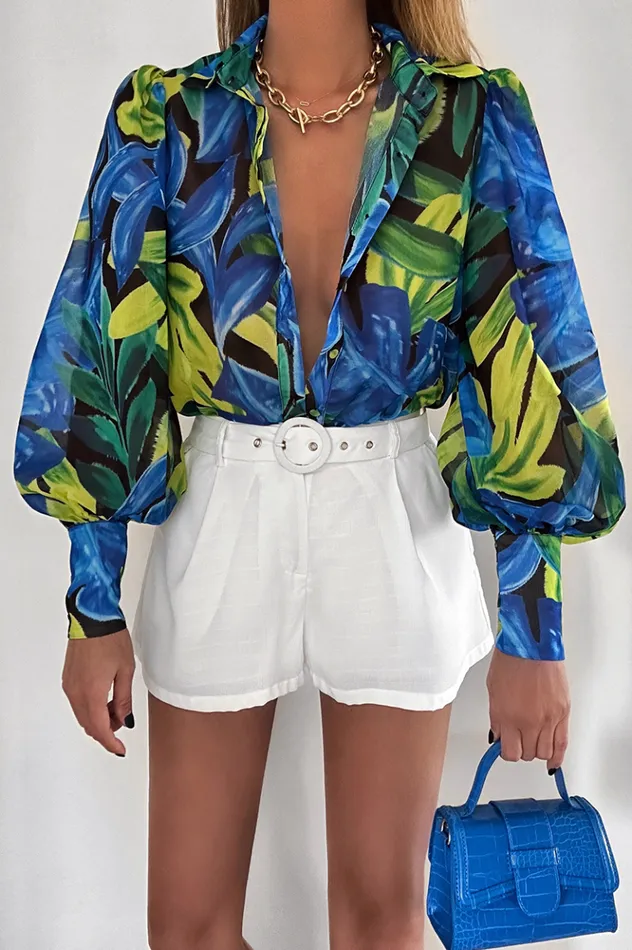 Women Shirts and Blouses Runaway The Label FLEETWOOD BLOUSE Paradise