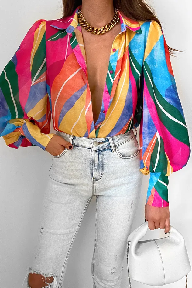 Women Shirts and Blouses Runaway The Label Fleetwood Blouse Solana