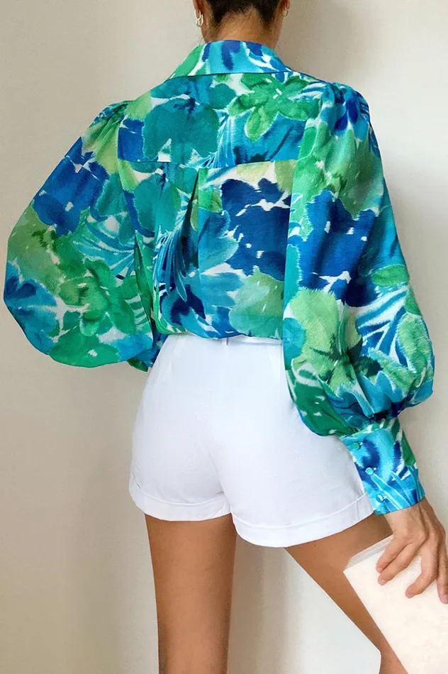 Women Shirts and Blouses Runaway The Label FLEETWOOD BLOUSE Stelani Blue