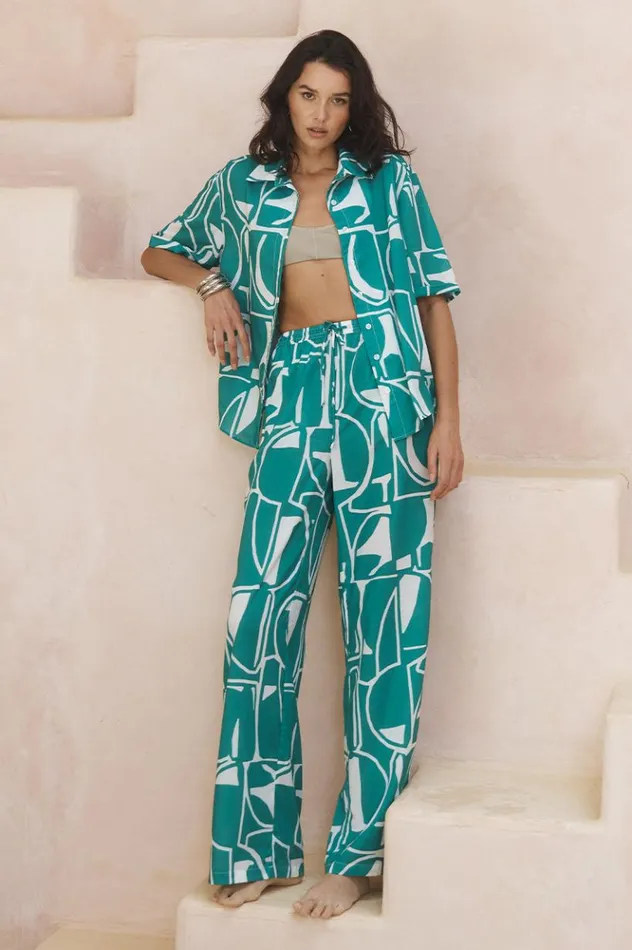 Women Shirts and Blouses Runaway The Label GIANI SHIRT Green