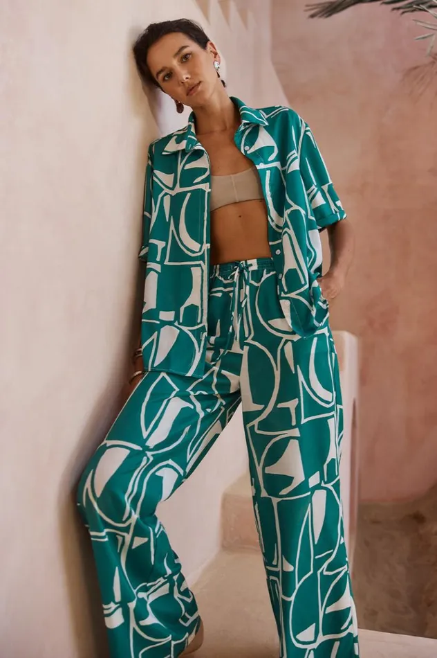Women Shirts and Blouses Runaway The Label GIANI SHIRT Green