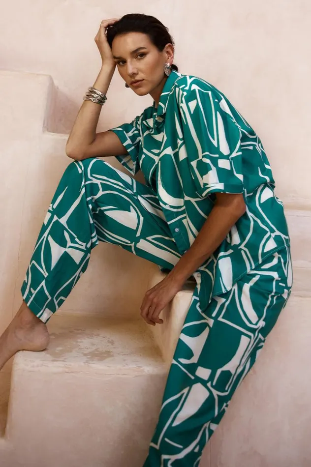 Women Shirts and Blouses Runaway The Label GIANI SHIRT Green