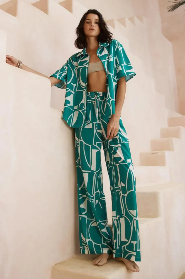 Women Shirts and Blouses Runaway The Label GIANI SHIRT Green
