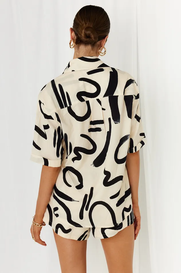 Women Shirts and Blouses Runaway The Label YORK COTTON SHIRT Sandblack Women Shirts and Blouses Runaway The Label YORK COTTON SHIRT Sandblack