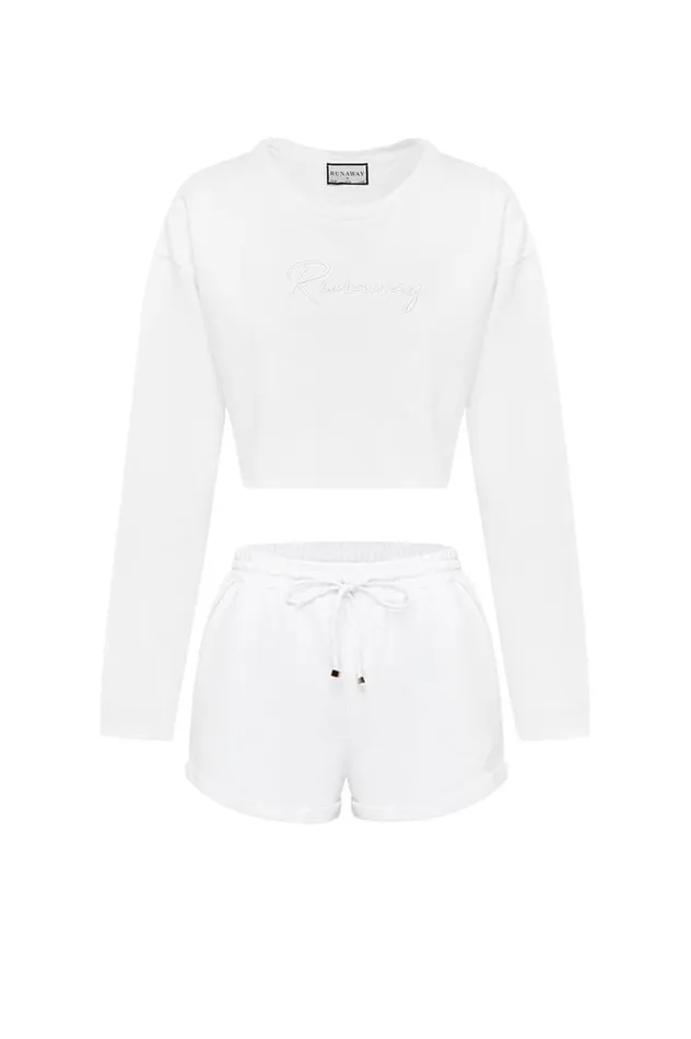 Women Shorts Runaway The Label Free Form Short White Women Shorts Runaway The Label Free Form Short White