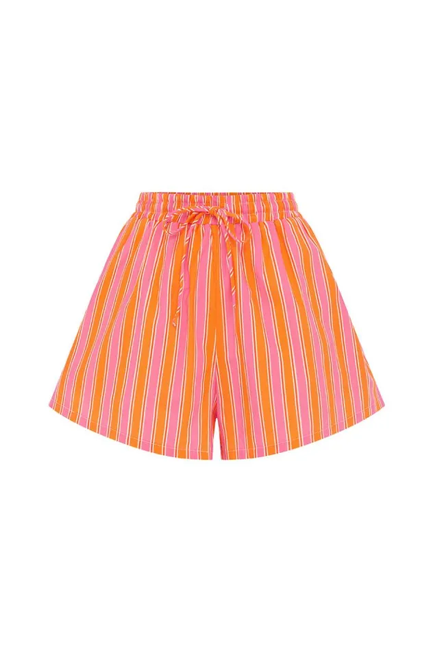 Women Shorts Runaway The Label GABBIE SHORT Pink Orange