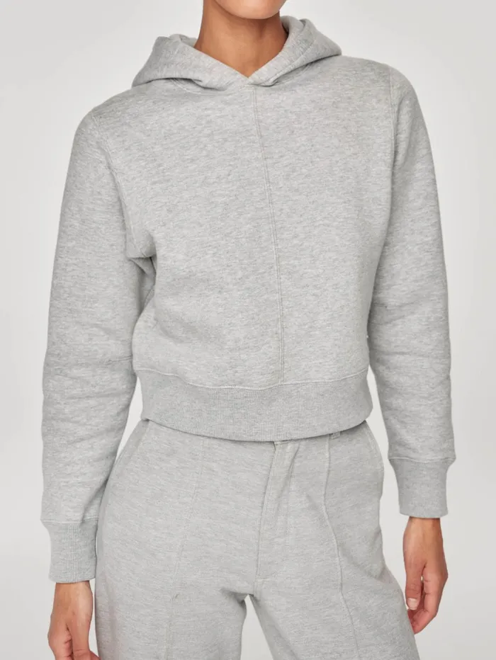 Women Shrunken Hoodie DL1961 Tops Tees