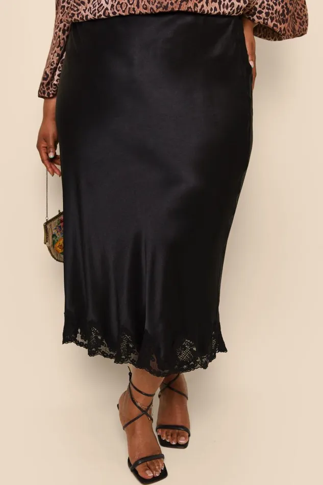 Women Skirts RIXO Crystal Black Women Skirts RIXO Crystal Black