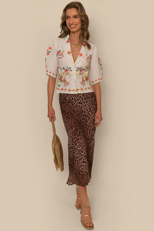 Women Skirts RIXO Kelly Leopard Women Skirts RIXO Kelly Leopard