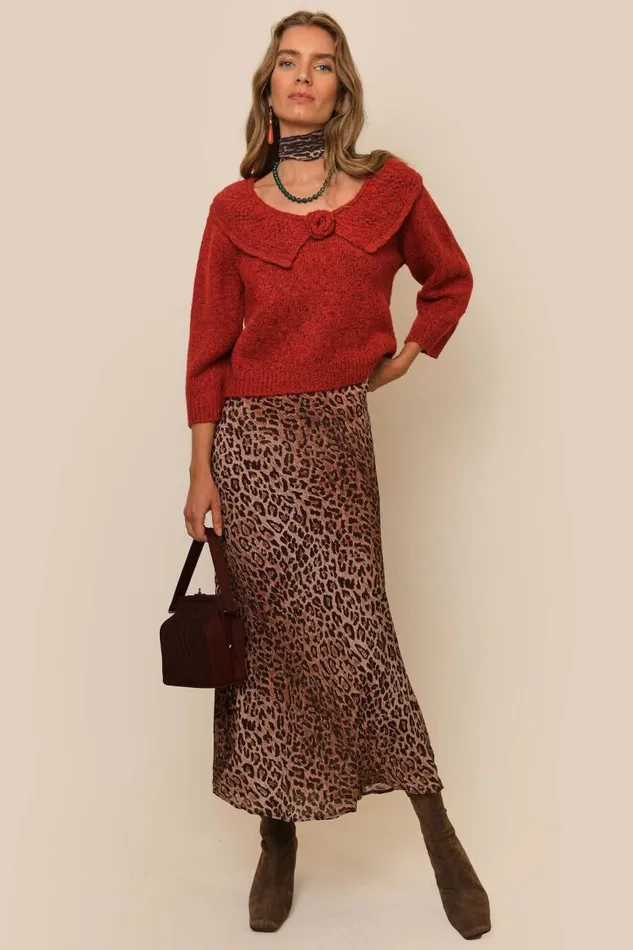 Women Skirts RIXO Kelly Leopard Women Skirts RIXO Kelly Leopard